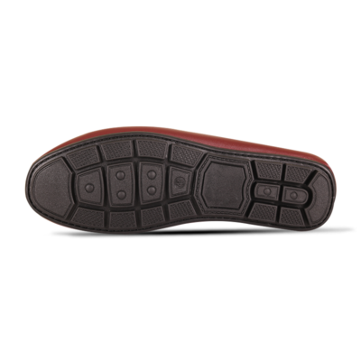 Burgundy Leather Loafer For Men SB-S1141