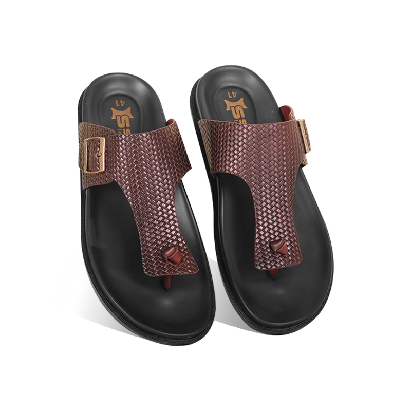 Genuine Leather Sandal For Men SB-S1158