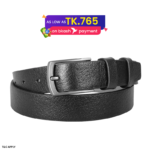 Classic Black Leather Belt For Men SB-B210