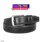 Classic Black Leather Belt For Men SB-B214