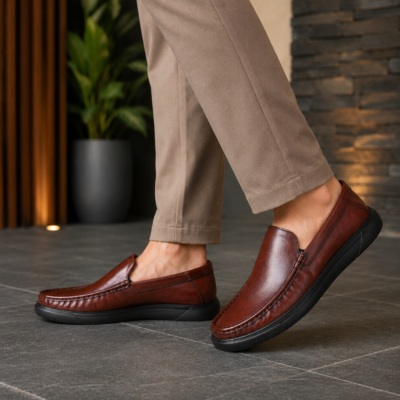 Casual Comfort Leather Shoes For Men SB-S1149