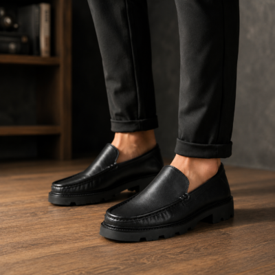 Chunky Leather Shoes For Men SB-S1152