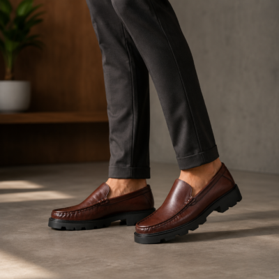 Chunky Leather Shoes For Men SB-S1153