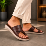 Genuine Leather Sandal For Men SB-S1136