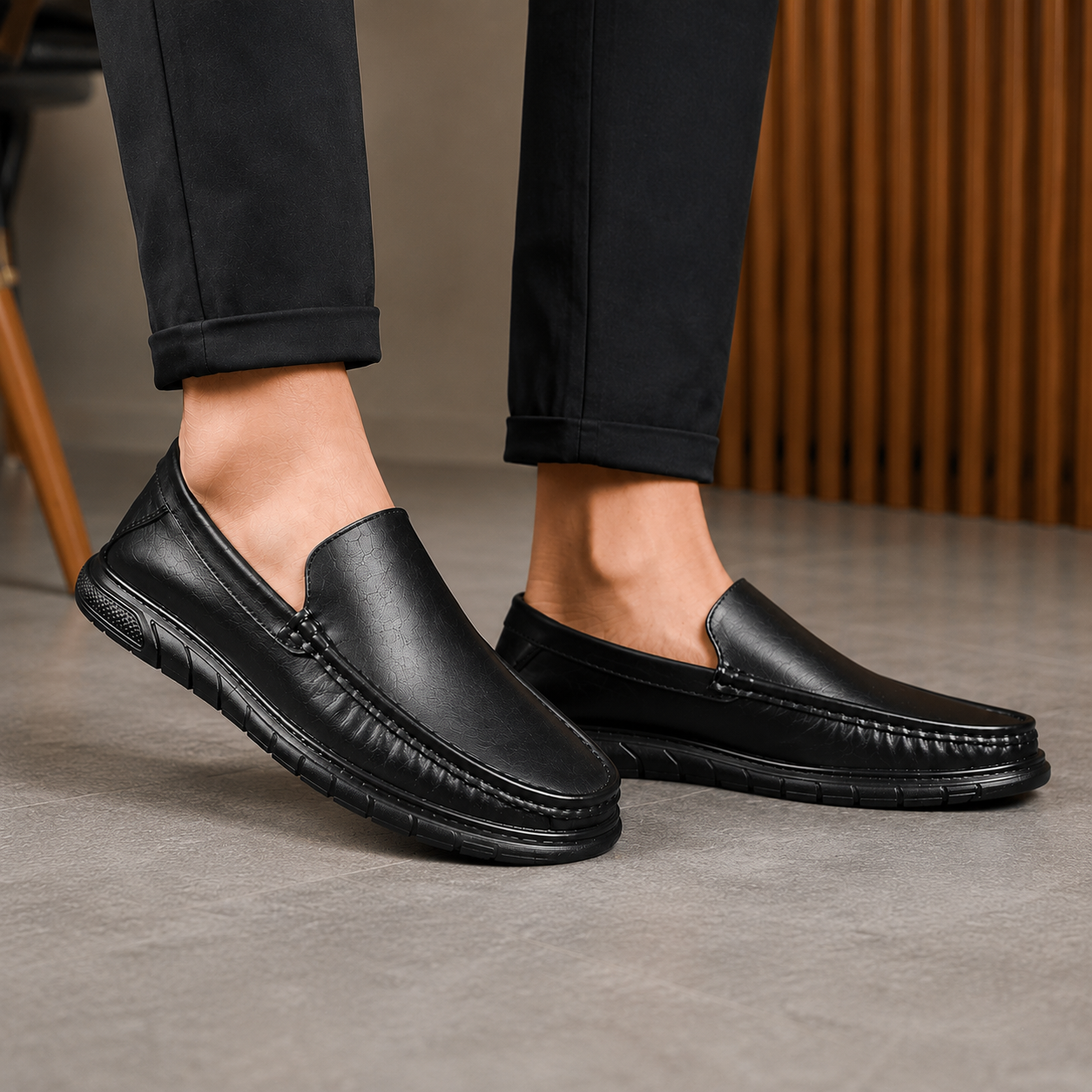 Casual Comfort Leather Shoes For Men SB-S1145