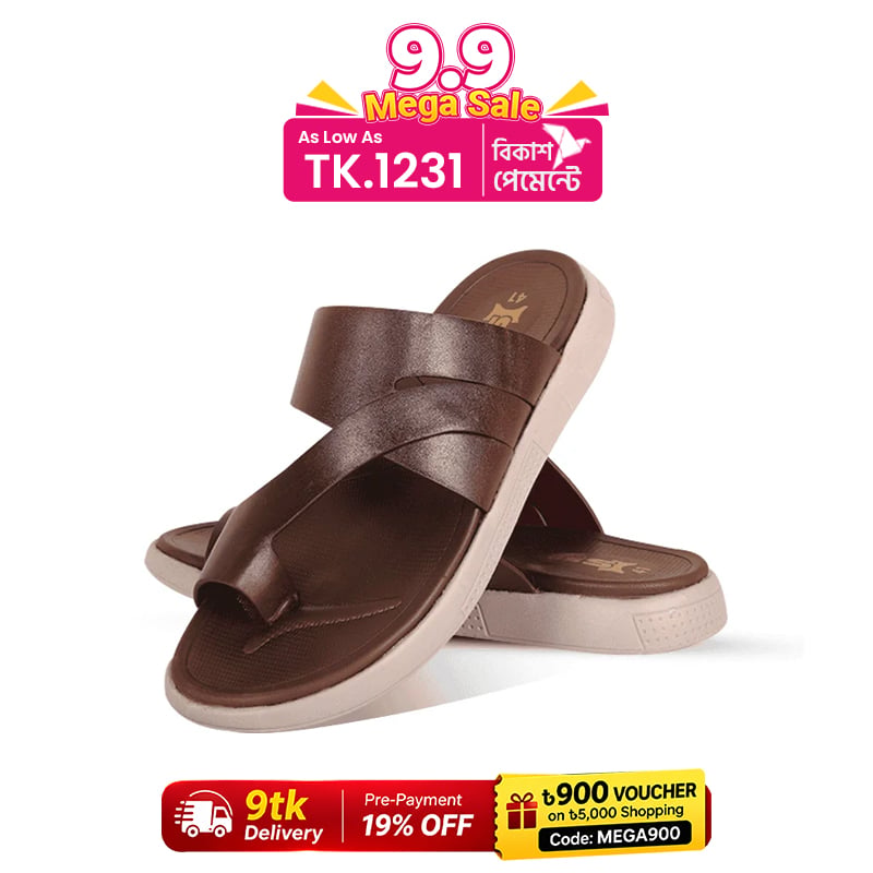 Genuine Leather Sandal For Men SB-S1136