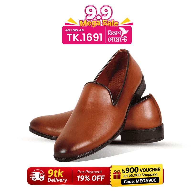 Black Slip-On Shoes For Men SB-S1156