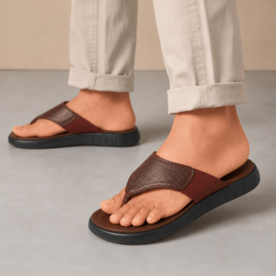 Genuine Leather Sandal For Men SB-S1143