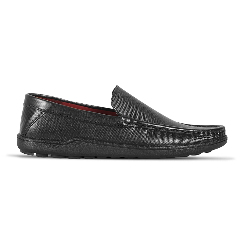 Classic Black Comfort Casual Loafer Shoes SB-S1166