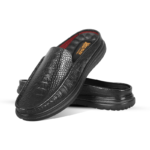 Croco Pattern Leather Half Shoes SB-S1070