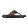 Chocolate Leather Sandal For Men SB-S1173