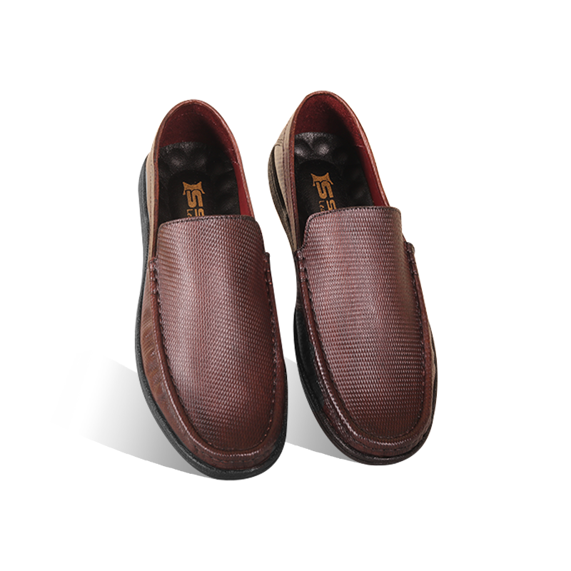 Classic Chocolate Comfort Casual Loafer Shoes SB-S1174