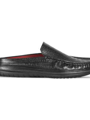 Croco Pattern Leather Half Shoes SB-S1170