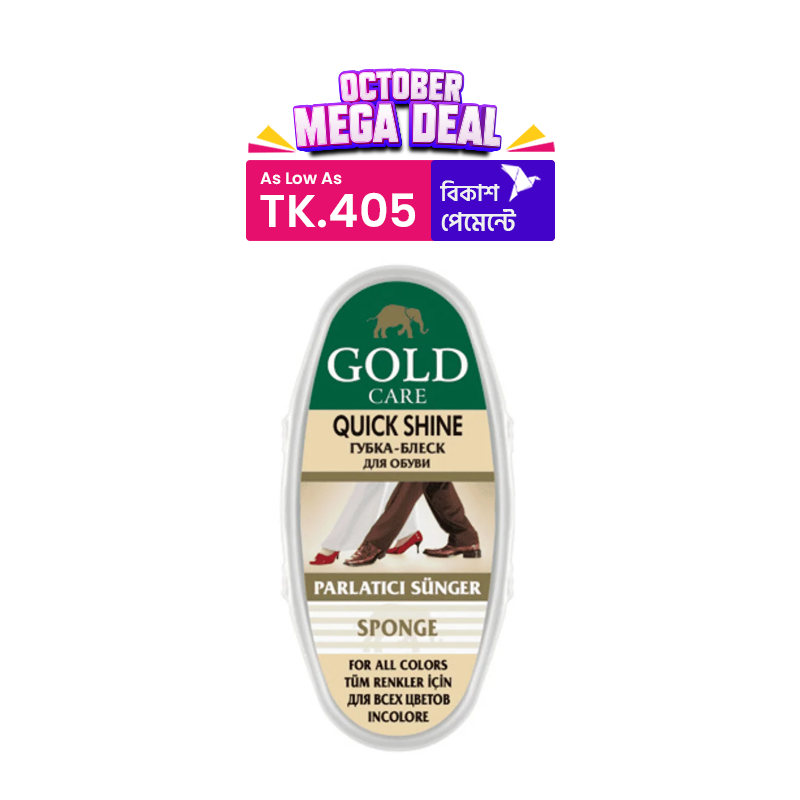 Gold Care Instant Shine Sponge All Color 11 ML