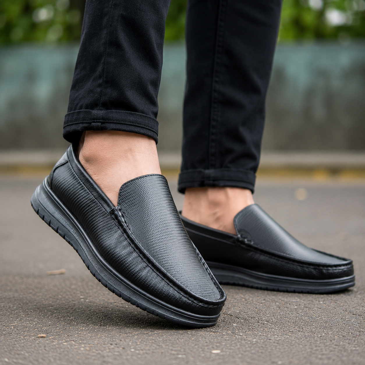 Casual Comfort Leather Shoes For Men SB-S1159