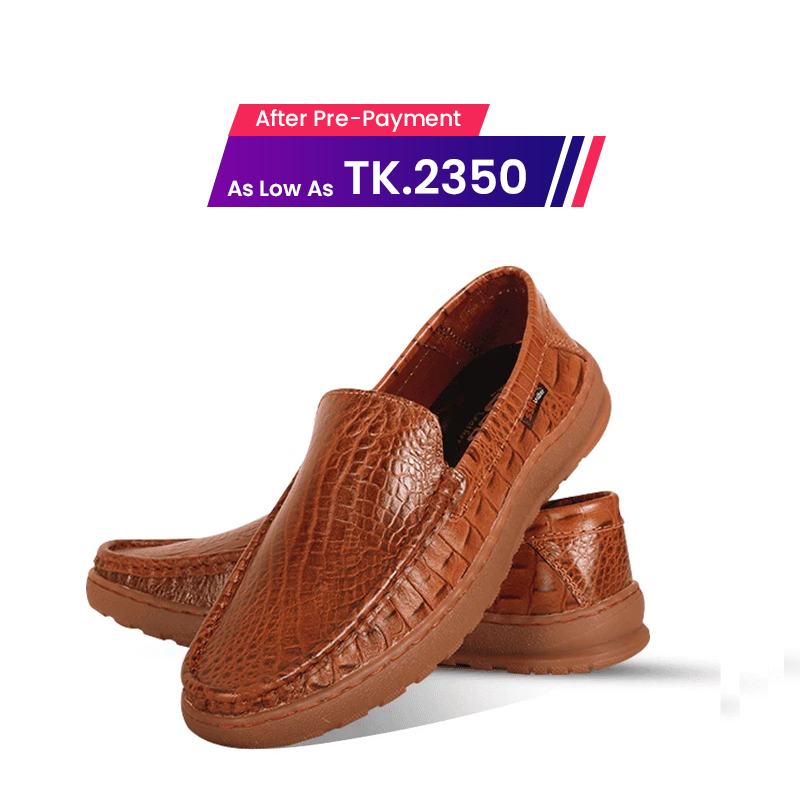 Luxury Crocodile Pattern Leather Casual Shoes SB-S1116