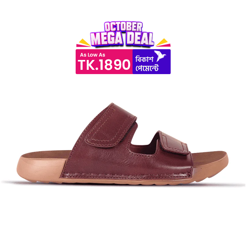 Double-Buckle Slide Sandal For Men SB-S1125