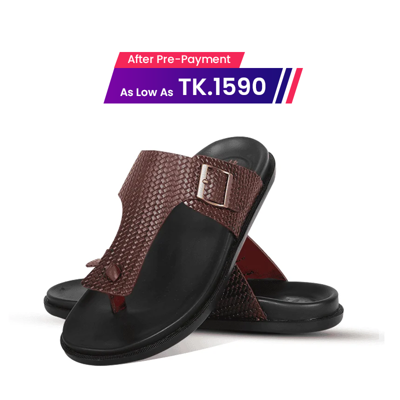 Genuine Leather Sandal For Men SB-S1158