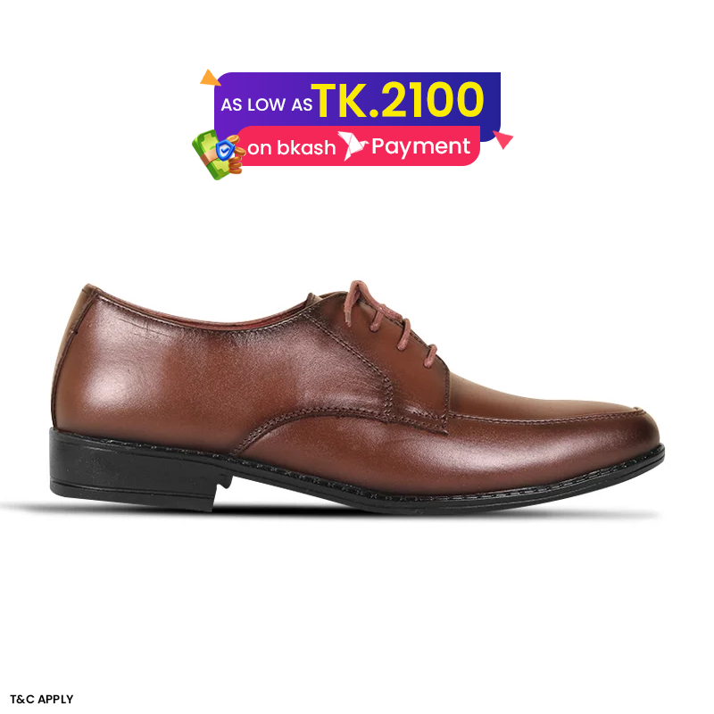Chocolate Leather Formal Shoes For Men SB-S1164
