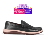 Croco Embossed Design Comfort Leather Casual Shoes S1183