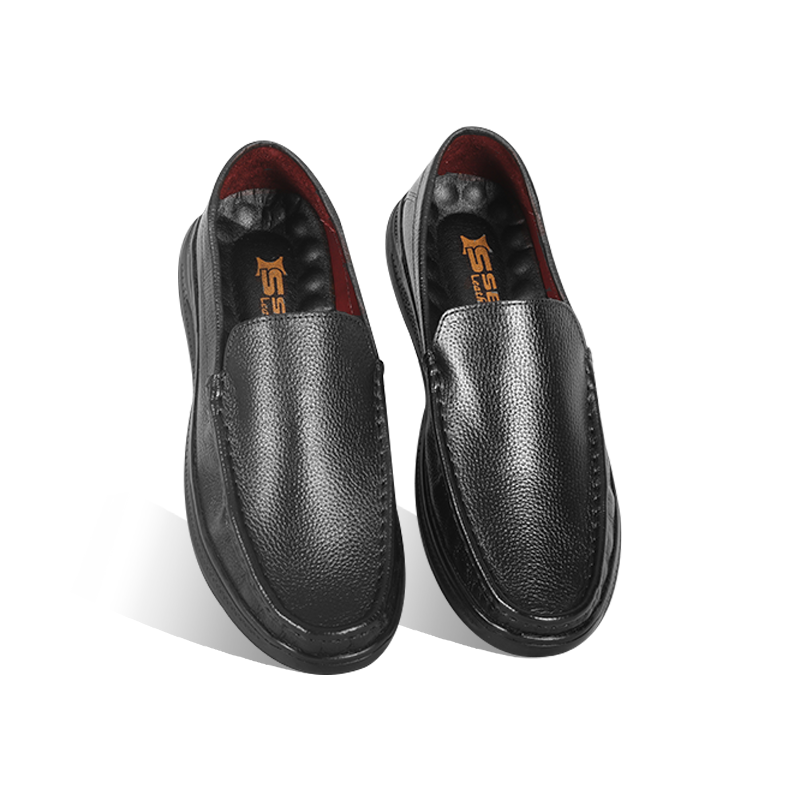 Classic Black Comfort Casual Shoes S1181