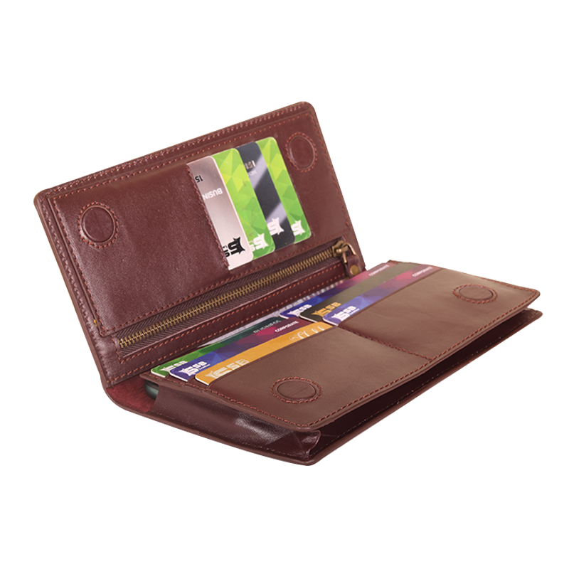 Agun Multifunctional Leather Long Wallet SB-W247