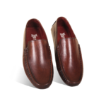 Classic Antique Brown Leather Loafer S1187
