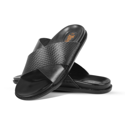 Cross Strap Leather Sandal S1180