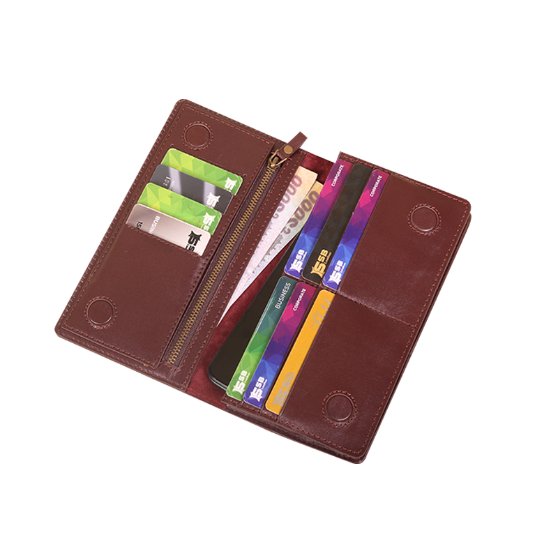 Agun Multifunctional Leather Long Wallet SB-W247