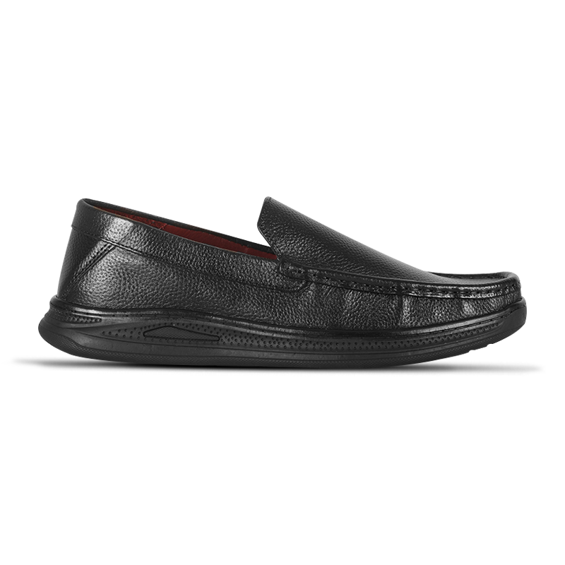 Classic Black Comfort Casual Shoes S1181