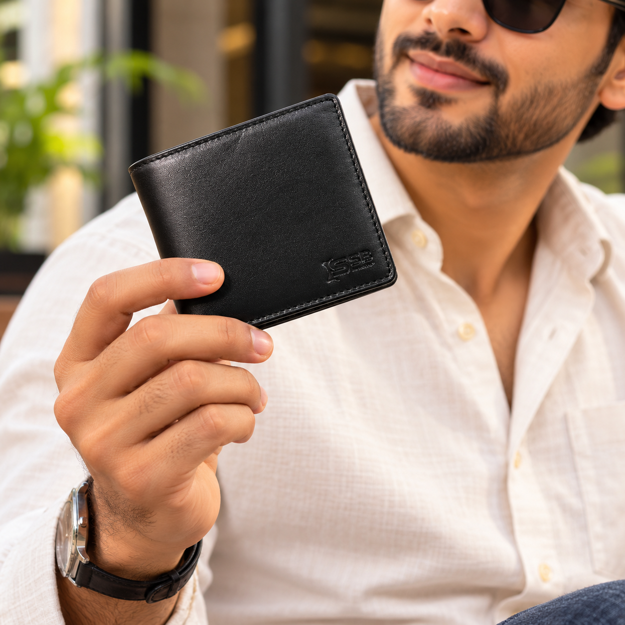 Classic Leather Bi-Fold Wallet W250