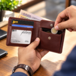 Classic Leather Bi-Fold Wallet W251