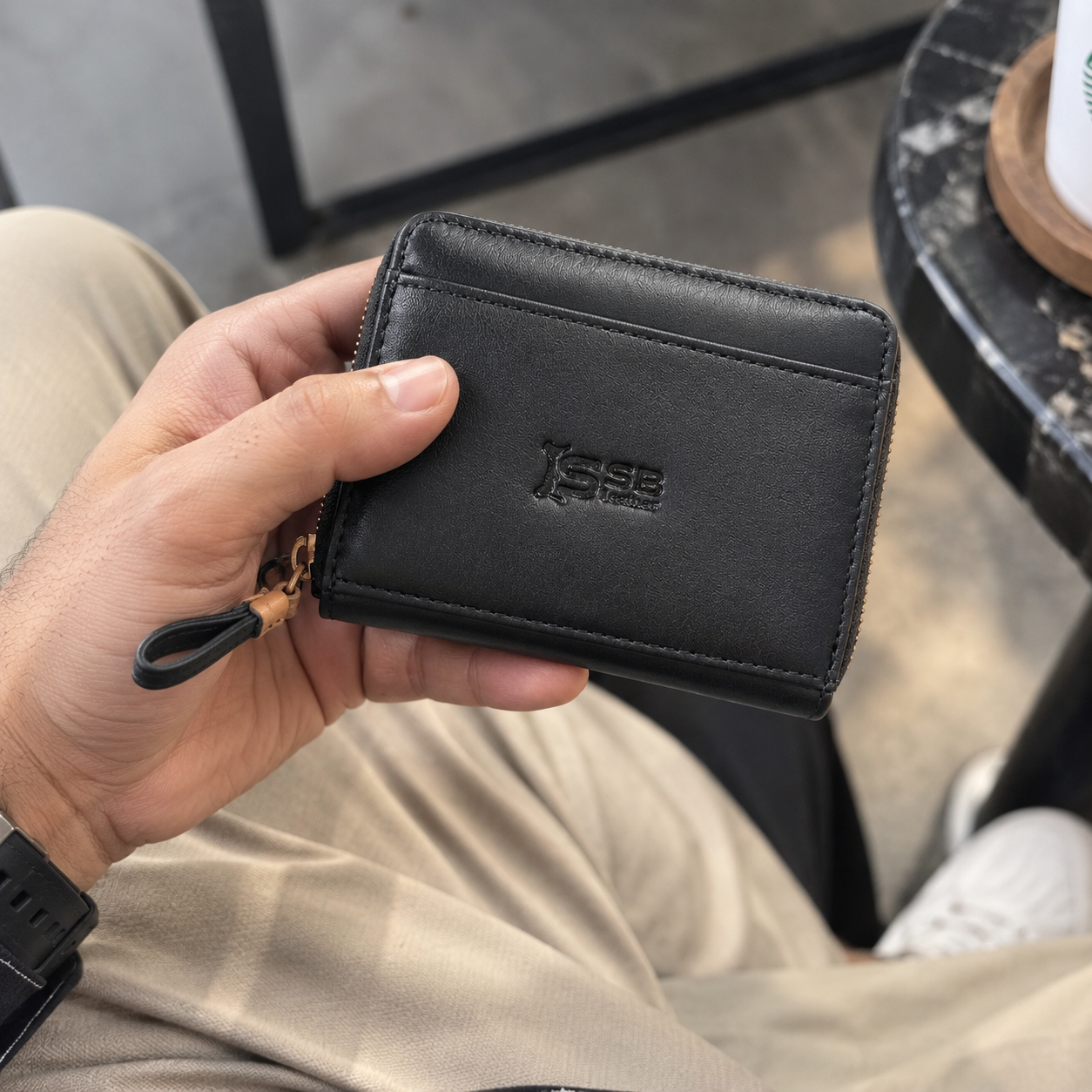 SSB Unisex Compact Multi-Purpose Zip Wallet W248