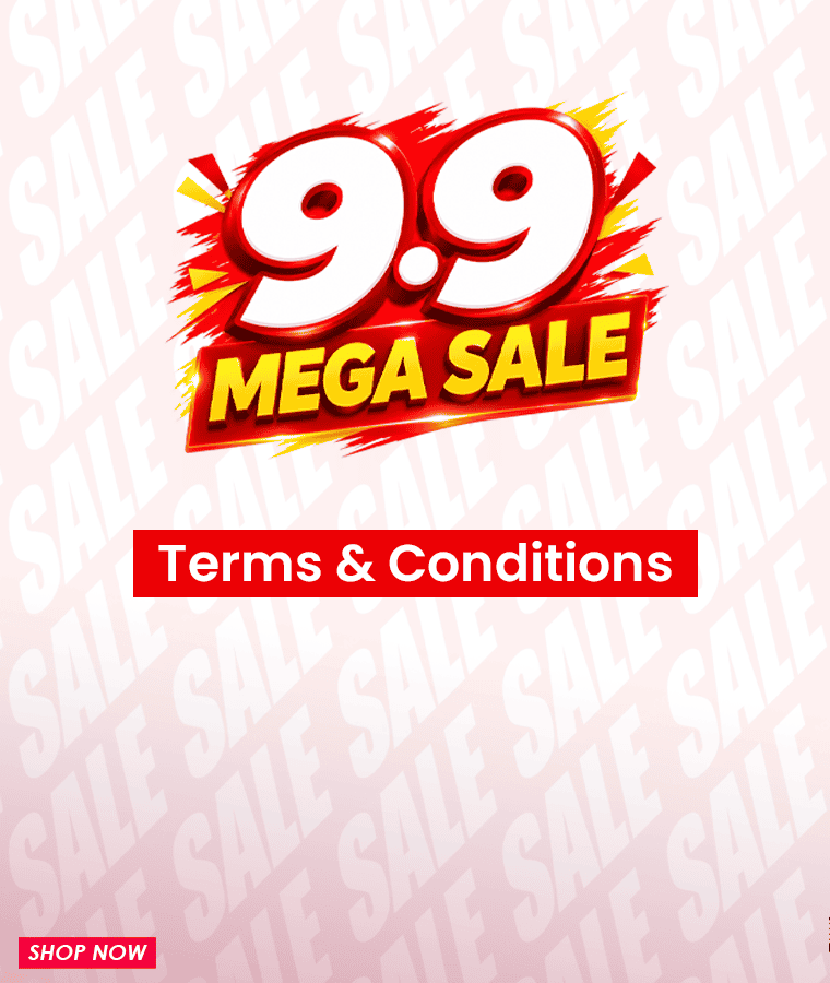 9.9 MEGA SALE Terms & Condition