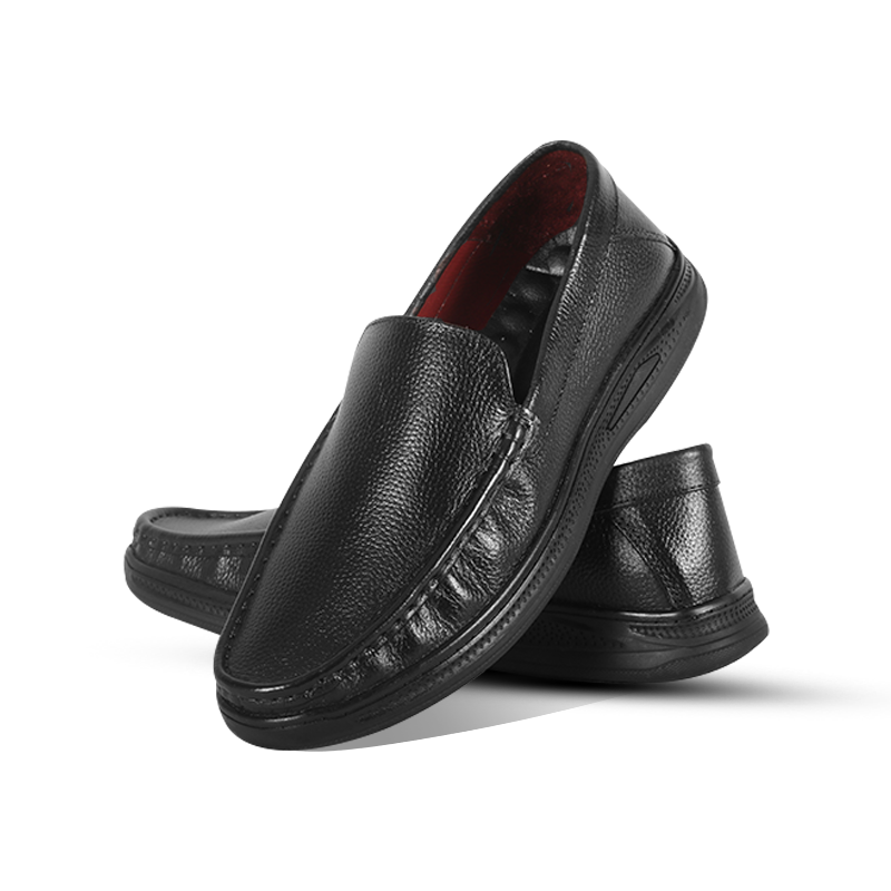 Classic Black Comfort Casual Shoes S1181