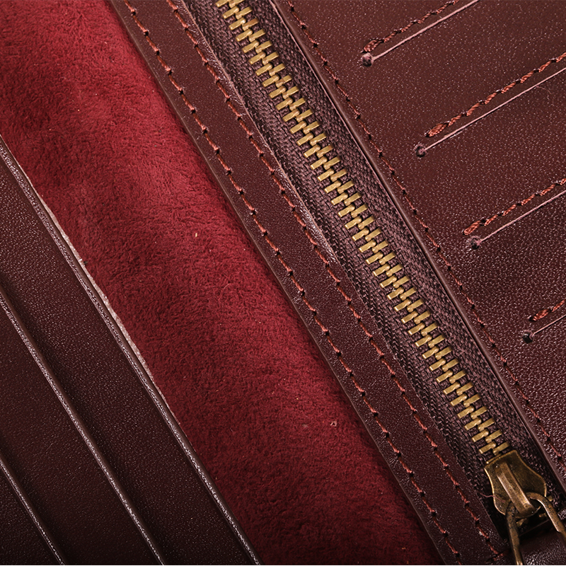 Agun Multifunctional Leather Long Wallet SB-W247