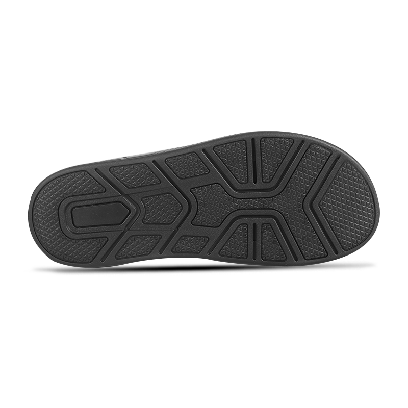 Classic Black Leather Sandal For Men S1206