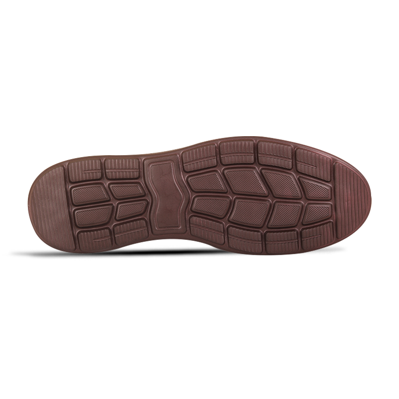 Black Texture Leather Comfort Casual Shoes S1201